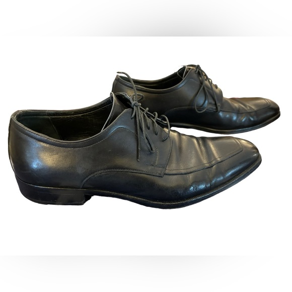 Ermenegildo Zegna Men’s Black Lace Up Shoes US Size 9 (Zegna Size 8)‎ - Picture 1 of 9